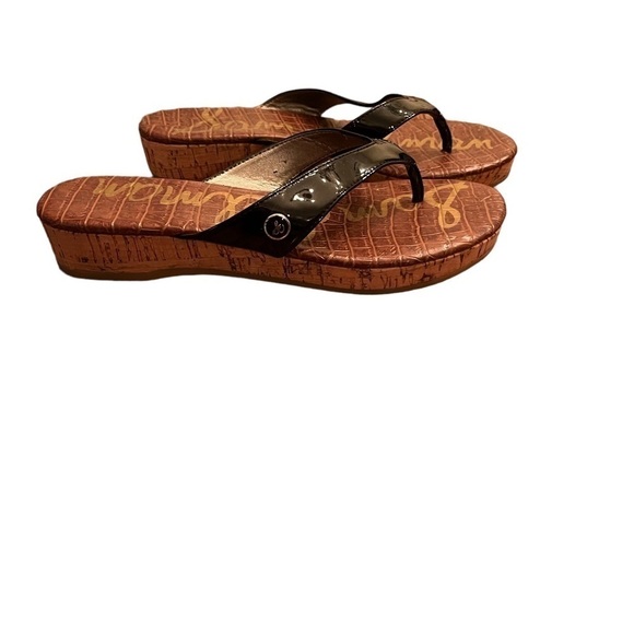 Sam Edelman Women’s Tanya Wedge Thong Sandals - Picture 3 of 10